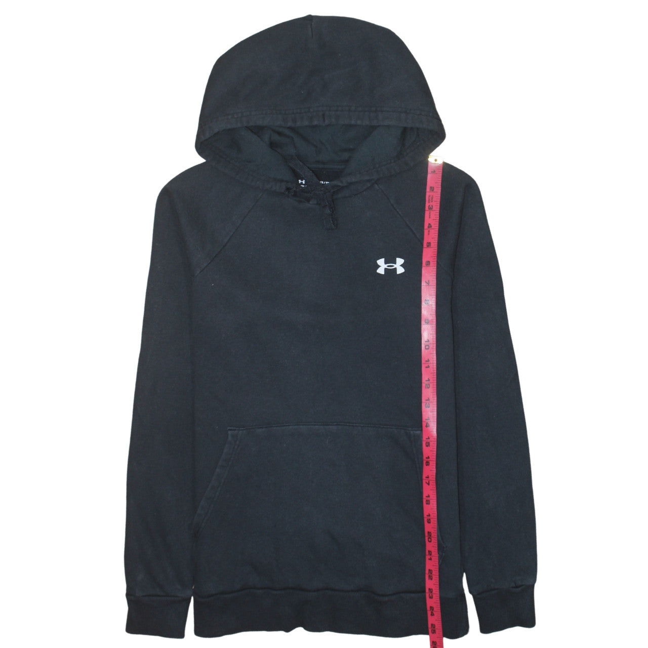 Mens UK Size XS Under armour Black Pullover Hoodie
