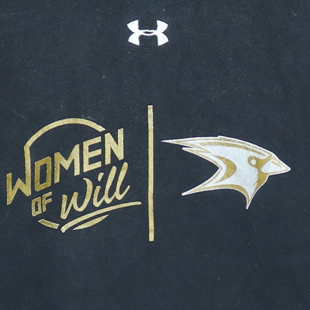Womens UK Size XS Under armour Black Pullover Hoodie