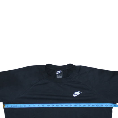 Womens UK Size L Nike Black Pullover Sweatshirt