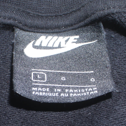 Womens UK Size L Nike Black Pullover Sweatshirt