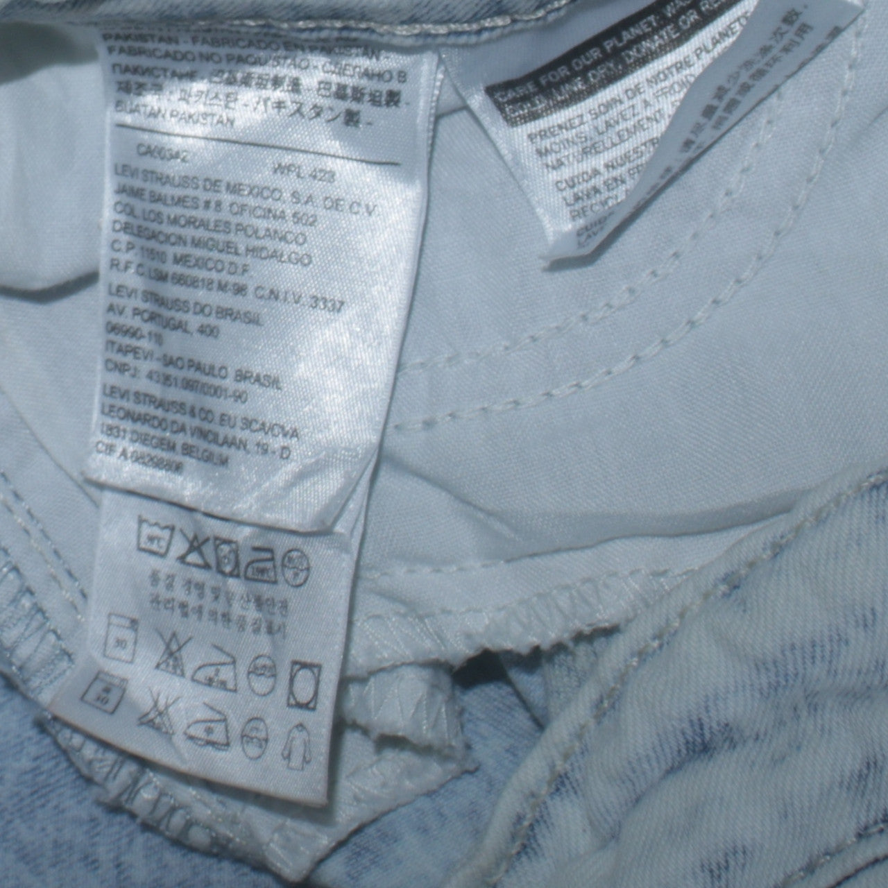 Womens UK Size 29 Levi's Slim Fit Skinny Blue Jeans