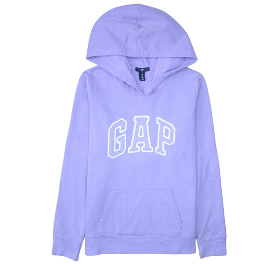 Womens UK Size M Gap Purple Pullover Hoodie