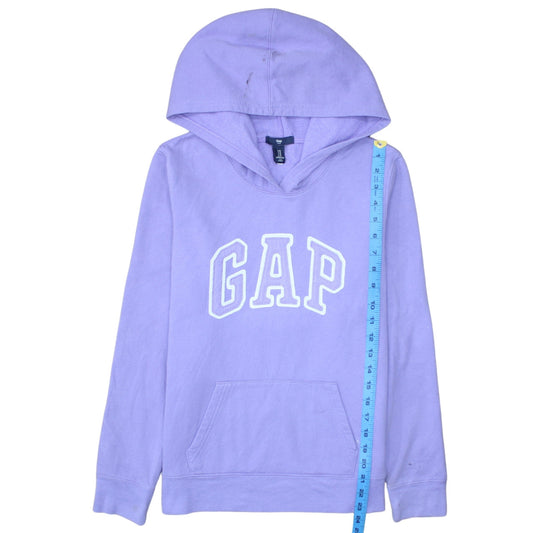 Womens UK Size M Gap Purple Pullover Hoodie