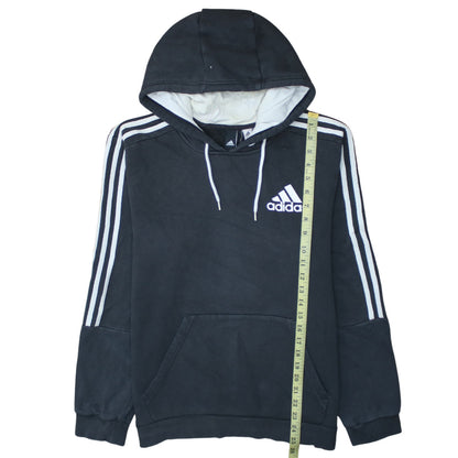 Mens UK Size M adidas Black Pullover Hoodie