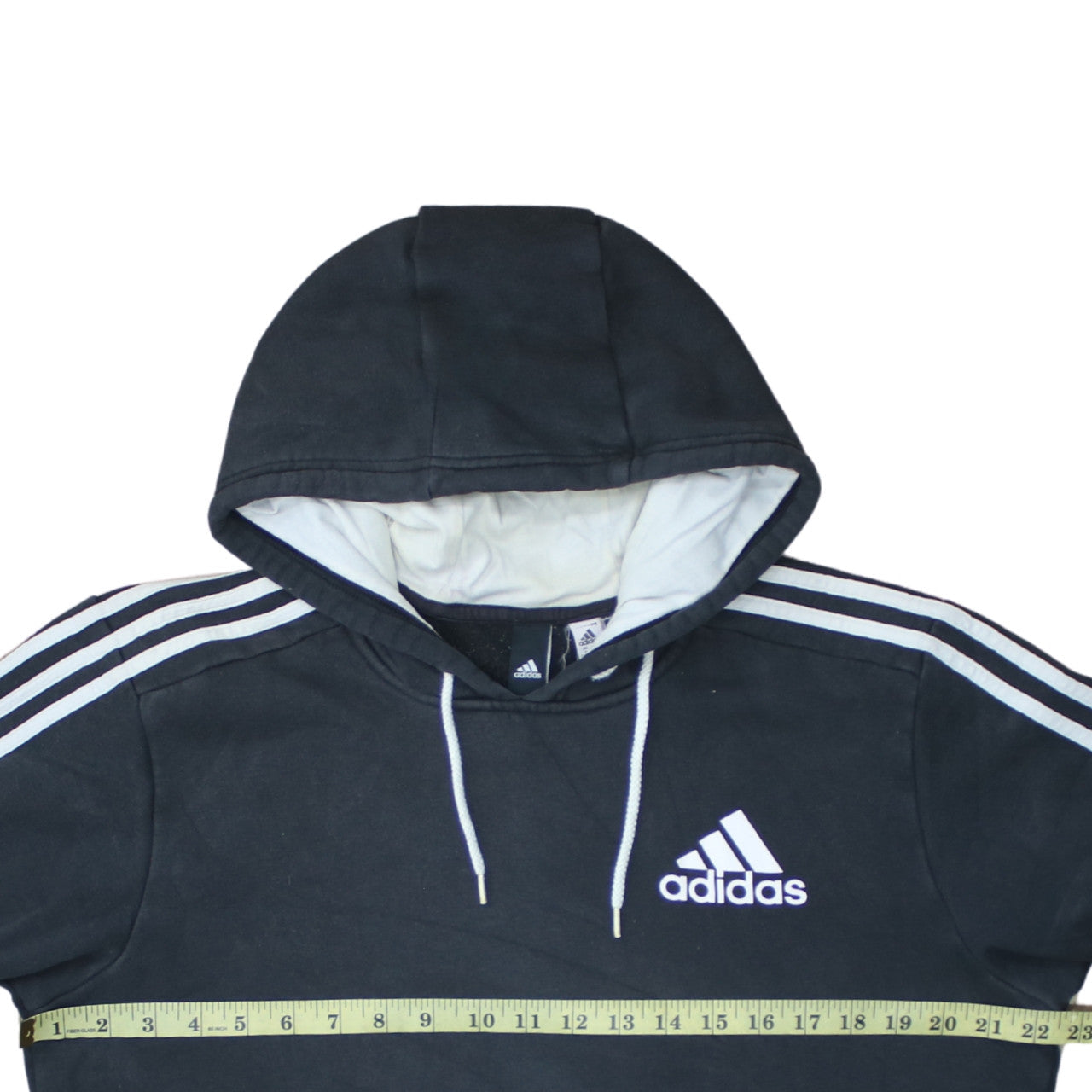 Mens UK Size M adidas Black Pullover Hoodie