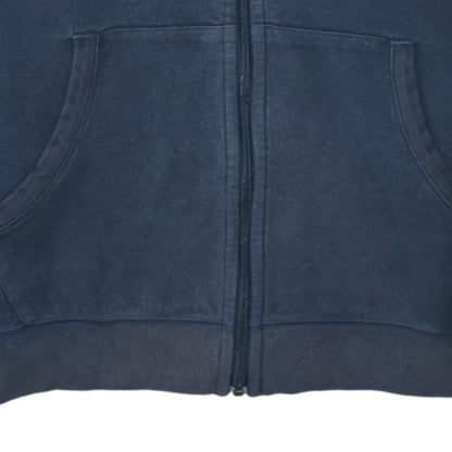 Mens UK Size S Lacoste Blue Full Zip Hoodie