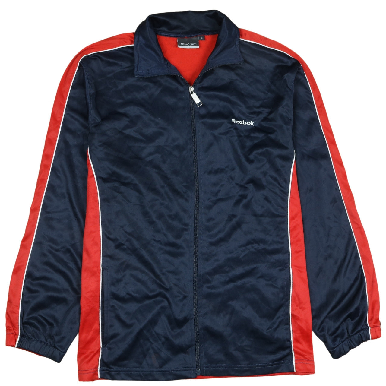 Mens UK Size XL Reebok Blue Running & Jogging Gym & Training Football Jacket