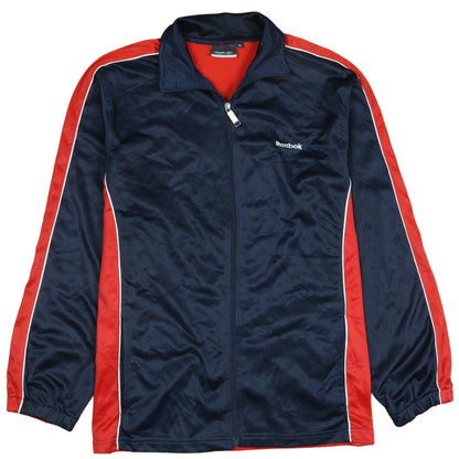 Mens UK Size XL Reebok Blue Running & Jogging Gym & Training Football Jacket