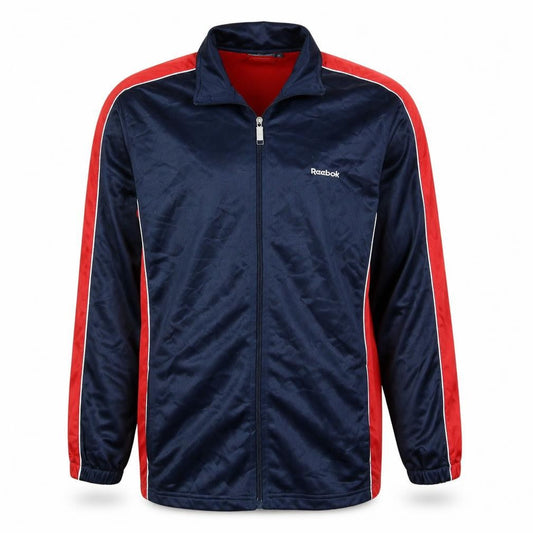 Mens UK Size XL Reebok Blue Running & Jogging Gym & Training Football Jacket