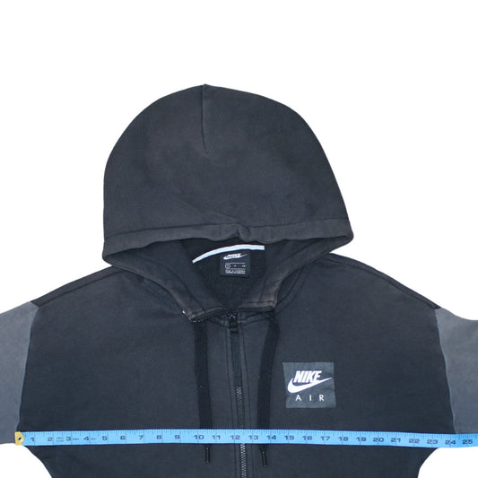 Mens UK Size S Nike Black Full Zip Hoodie