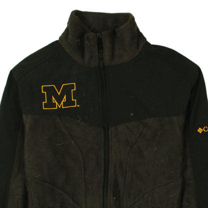 Columbia Women's Black M Full Zip Fleece Jacket Missouri Design