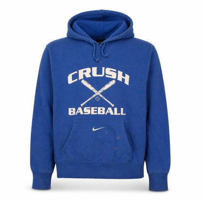 Mens UK Size M Nike Blue Pullover Hoodie