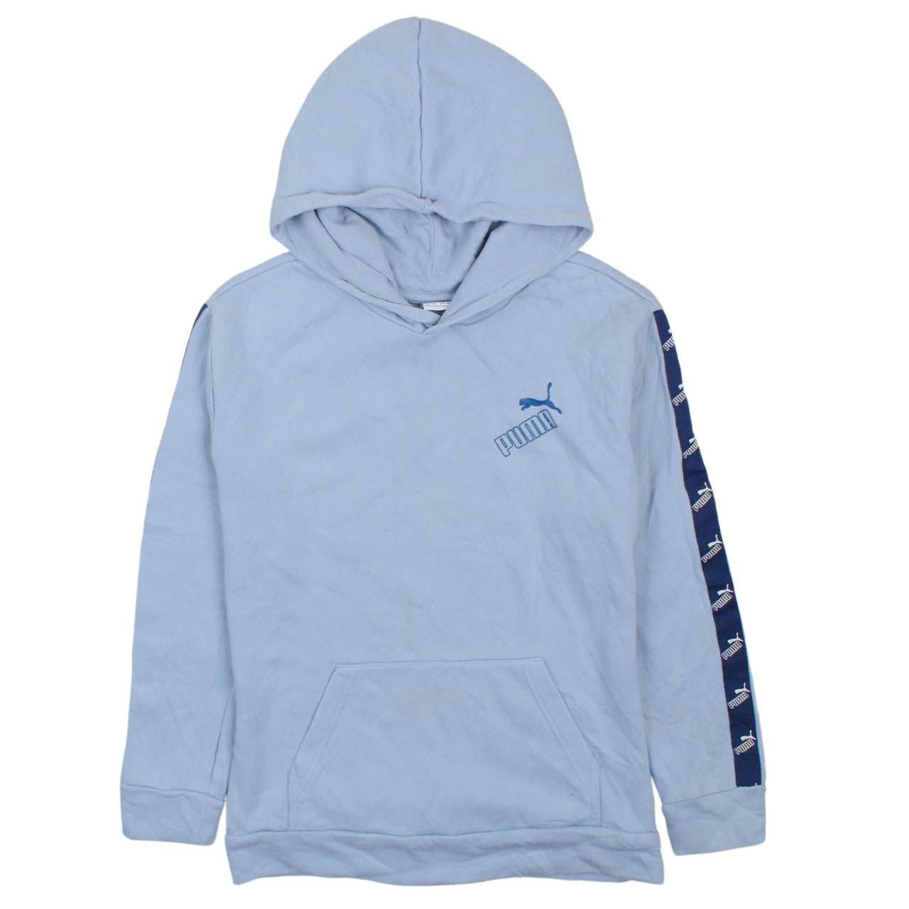 Teens UK Size 14 PUMA Blue Pullover Hoodie