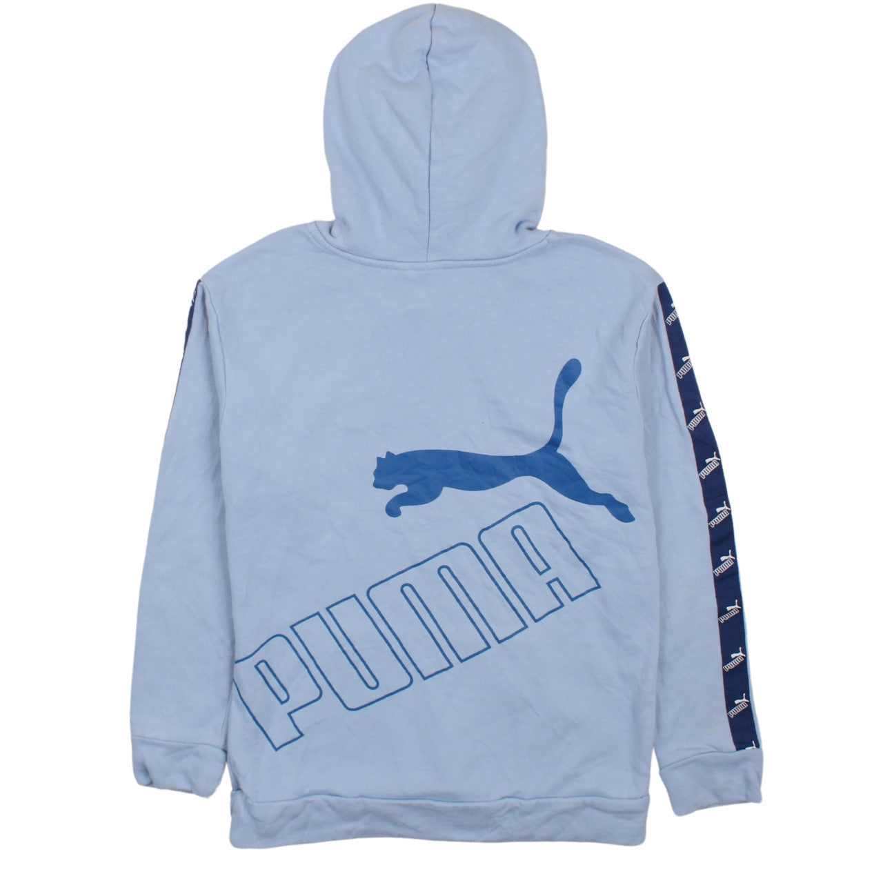 Teens UK Size 14 PUMA Blue Pullover Hoodie