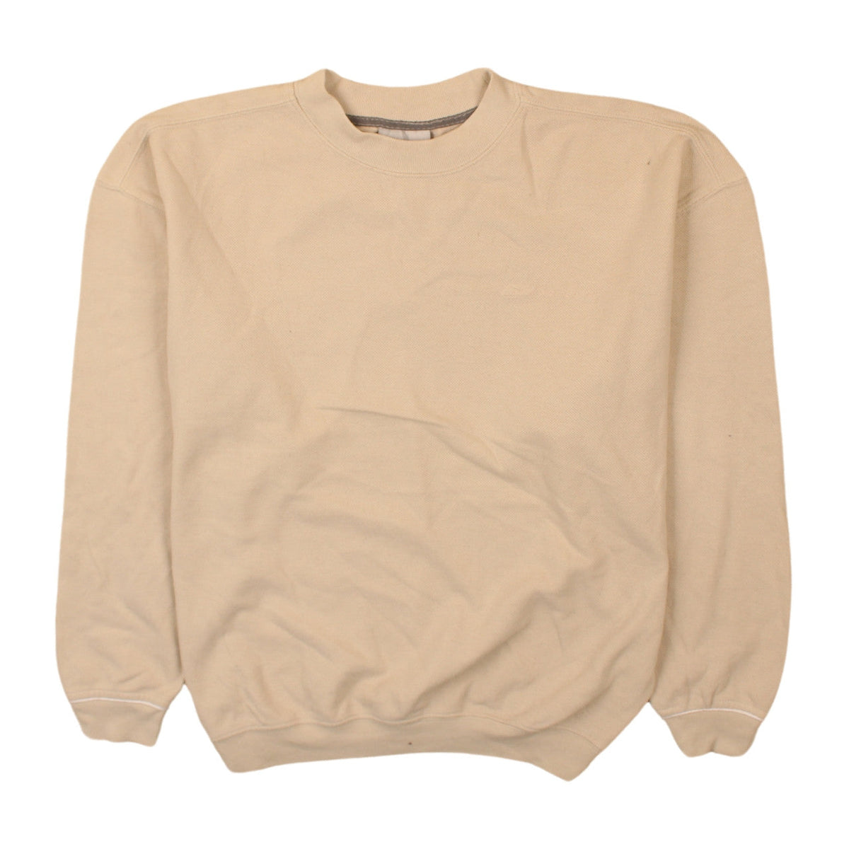 Mens UK Size XS Reebok Beige Pullover Sweatshirt