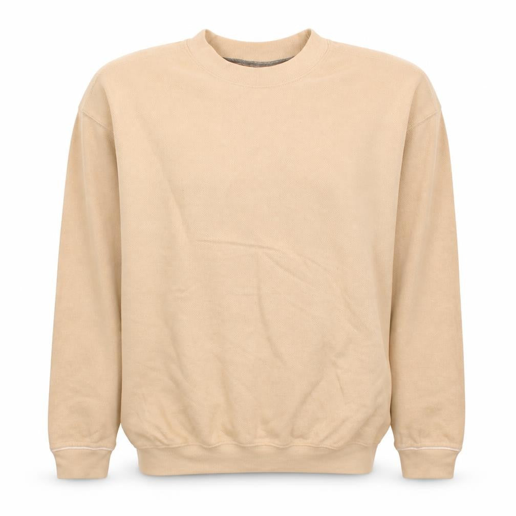 Mens UK Size XS Reebok Beige Pullover Sweatshirt