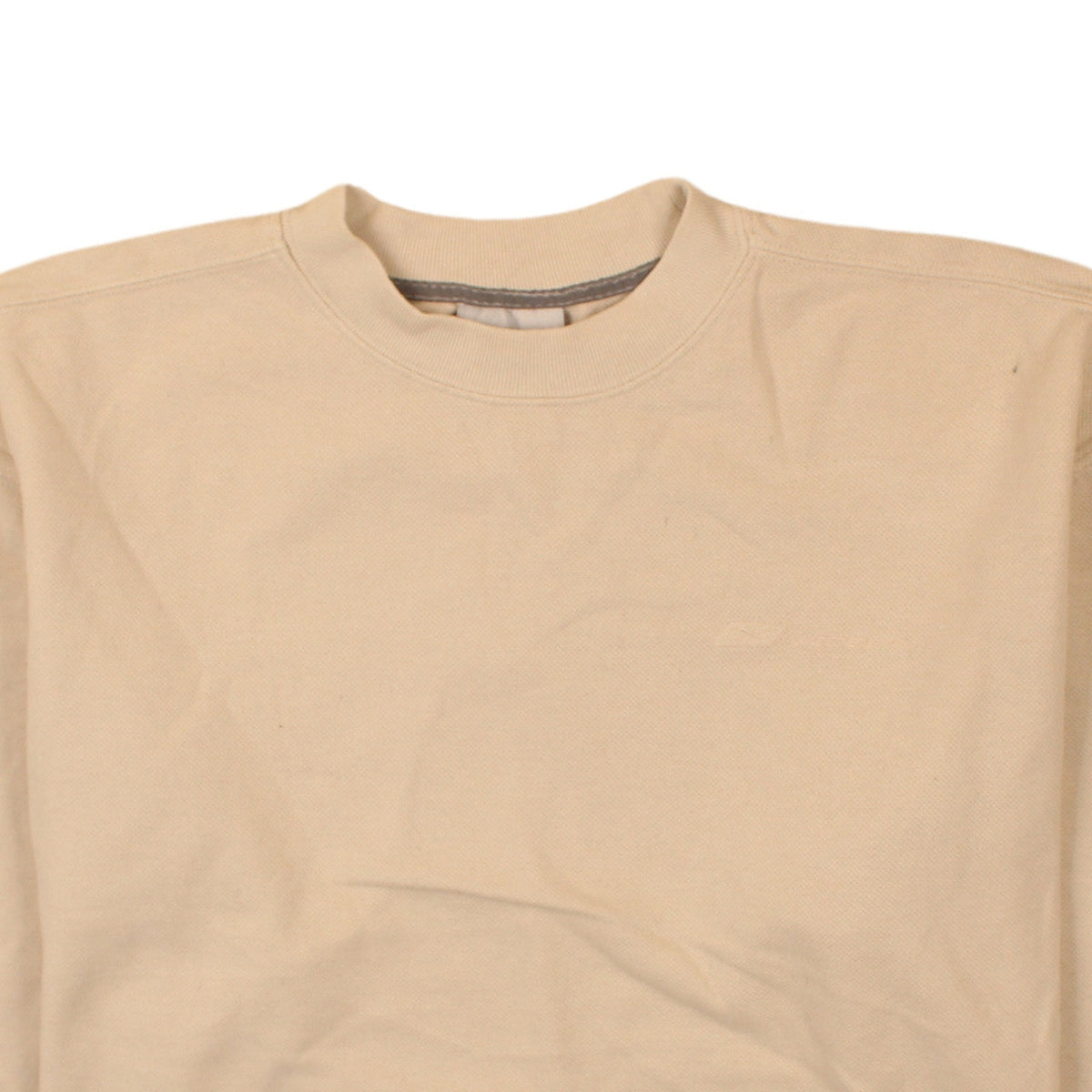 Mens UK Size XS Reebok Beige Pullover Sweatshirt