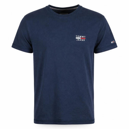 Tommy Jeans Men's Blue XS Crew Neck Cotton Short Sleeve T-Shirt