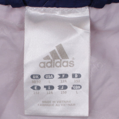 Adidas Women's Blue Quilted Full Zip Sports Waistcoat Size 12