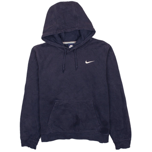 Mens UK Size S Nike Blue Pullover Hoodie