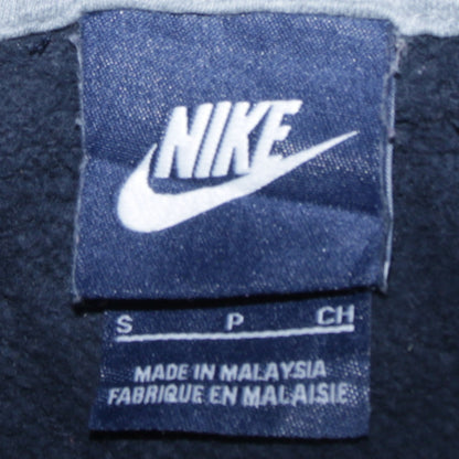 Mens UK Size S Nike Blue Pullover Hoodie