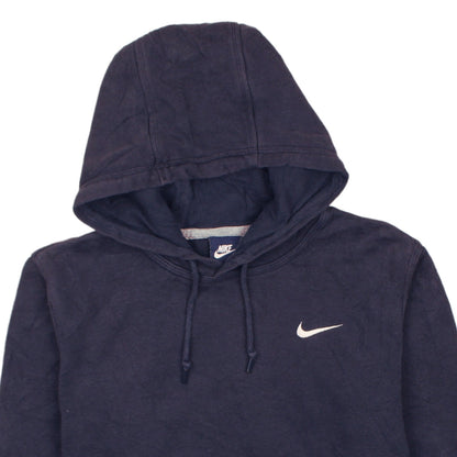 Mens UK Size S Nike Blue Pullover Hoodie