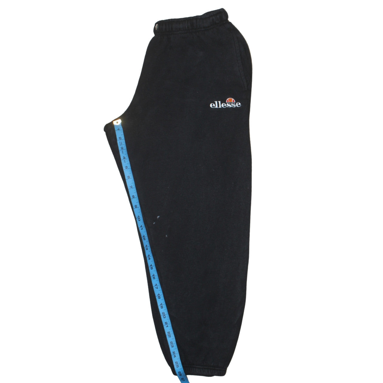 Womens UK Size 12 ellesse Regular Fit Sweatpants Black Trousers