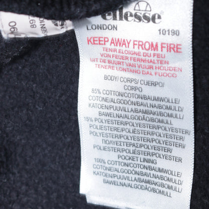 Womens UK Size 12 ellesse Regular Fit Sweatpants Black Trousers