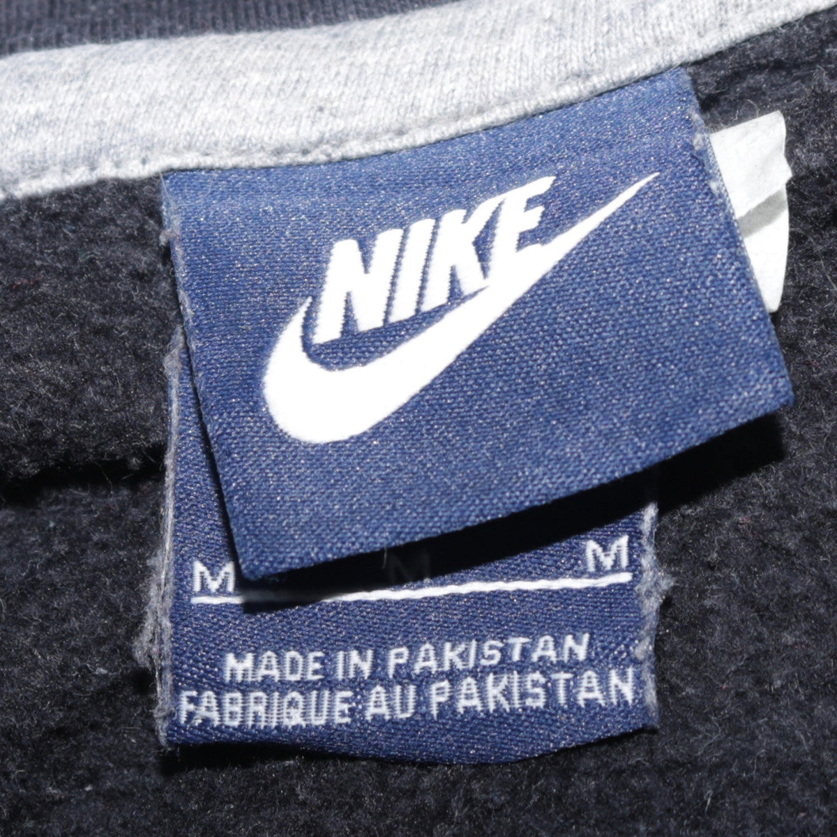 Mens UK Size M Nike Black Pullover Hoodie
