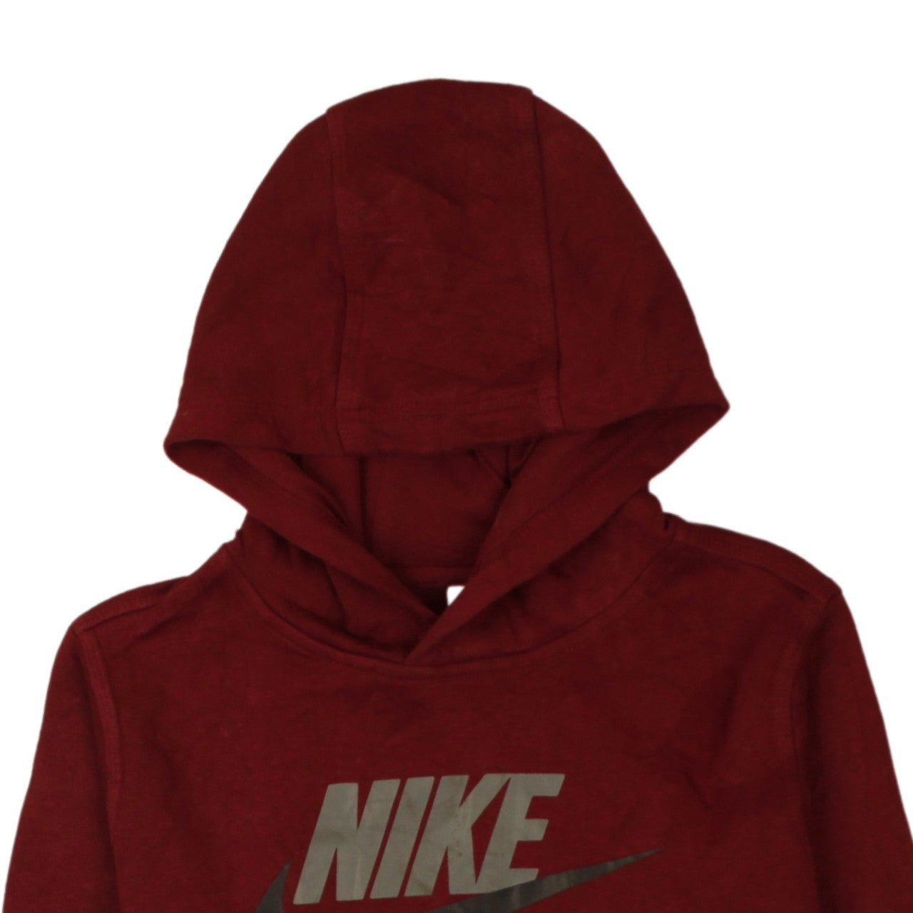 Womens UK Size XL Nike Red Pullover Hoodie