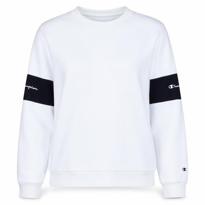 Womens UK Size L Champion White Pullover Sweatshirt