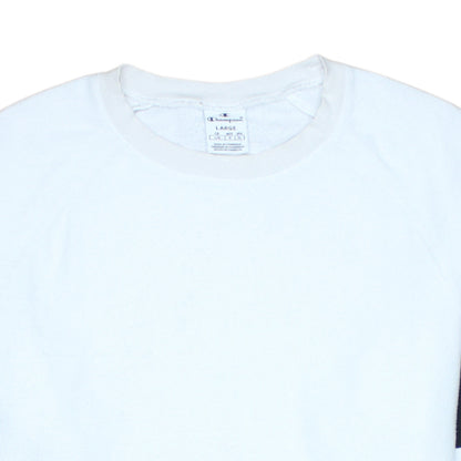 Womens UK Size L Champion White Pullover Sweatshirt