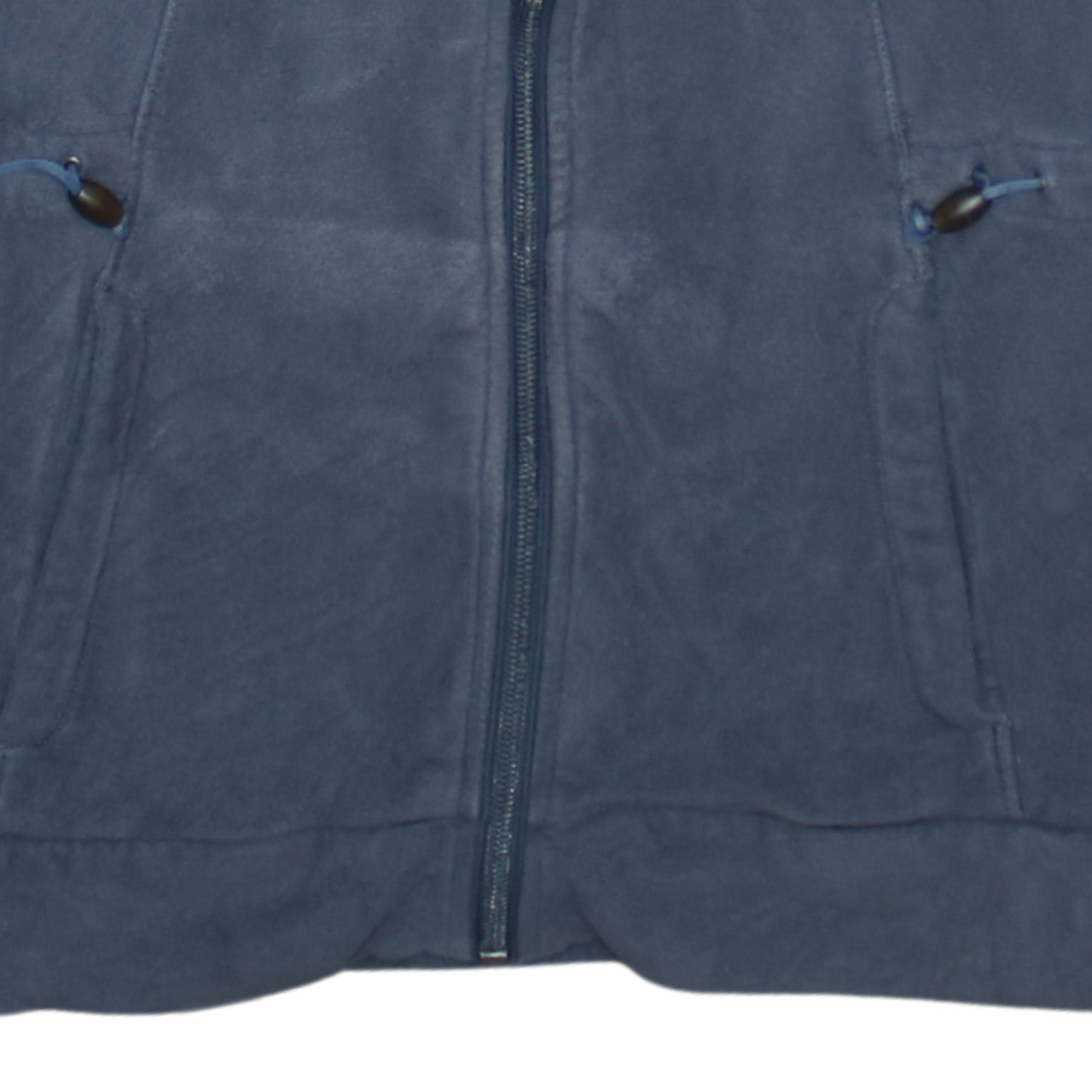 Womens UK Size 12 adidas Blue Full Zip Hoodie