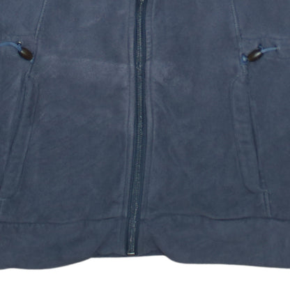 Womens UK Size 12 adidas Blue Full Zip Hoodie