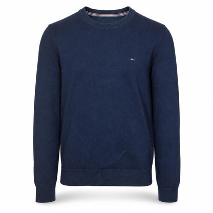 Mens UK Size M Tommy Hilfiger Blue Pullover Jumper