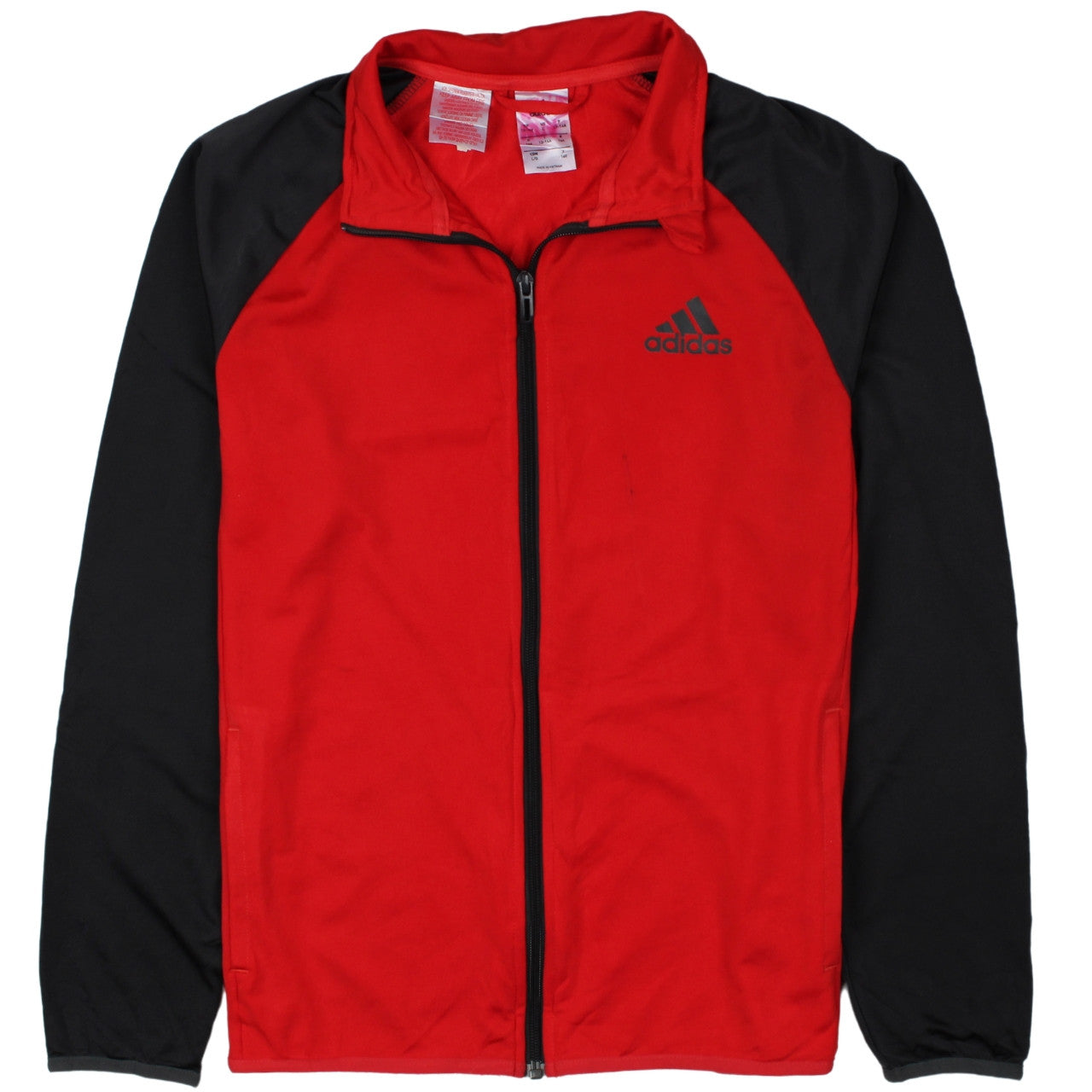 Boys UK Size 13-14 Years adidas Red Track Jacket