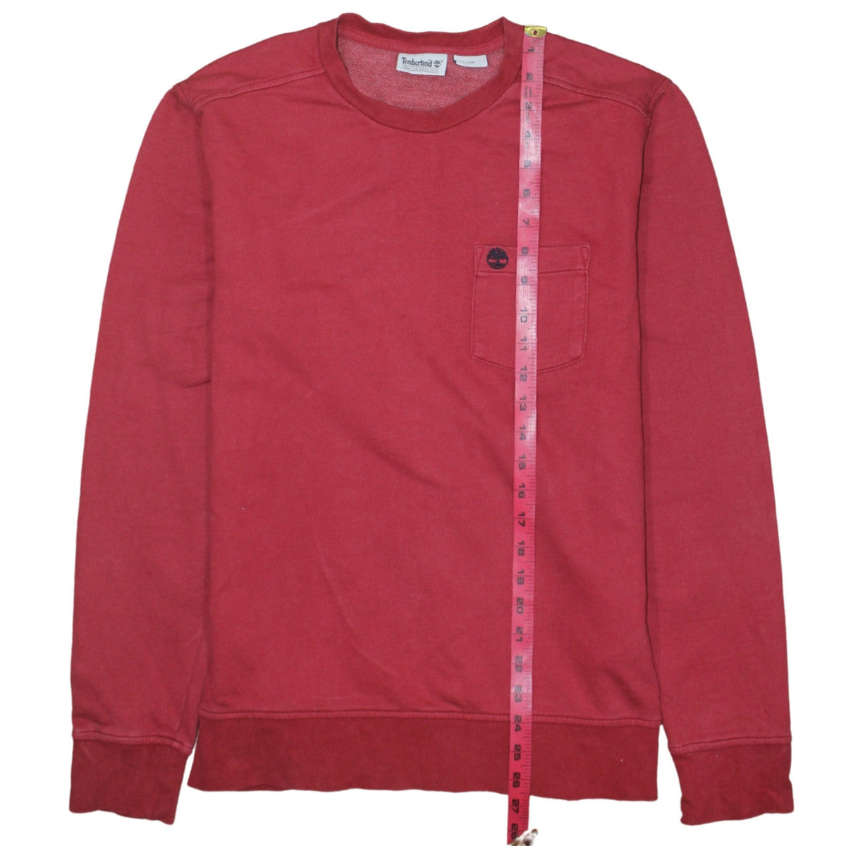 Mens UK Size M Timberland Red Pullover Sweatshirt