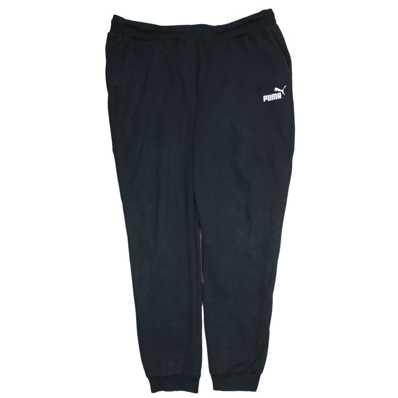 Womens UK Size XL PUMA Regular Fit Jogger Black Trousers