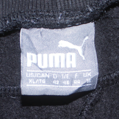 Womens UK Size XL PUMA Regular Fit Jogger Black Trousers