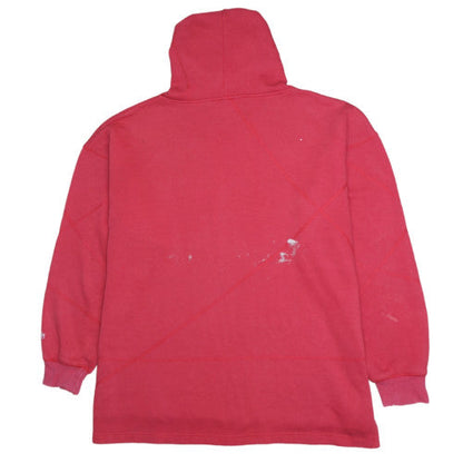 Mens UK Size M Reebok Red Pullover Hoodie
