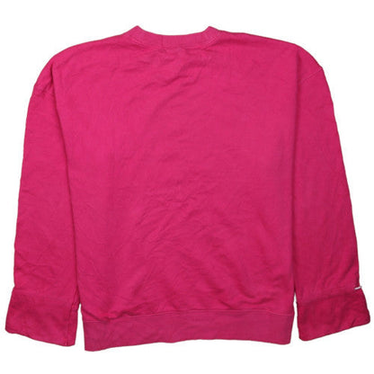 Womens UK Size 14 adidas Pink Pullover Sweatshirt