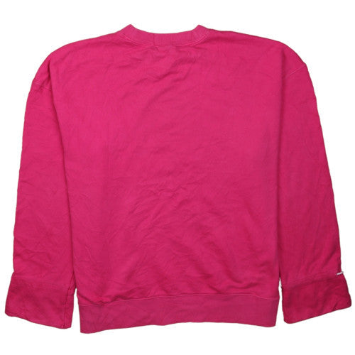 Womens UK Size 14 adidas Pink Pullover Sweatshirt