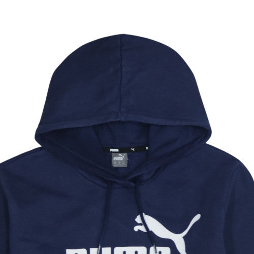 Mens UK Size 2XL PUMA Blue Pullover Hoodie