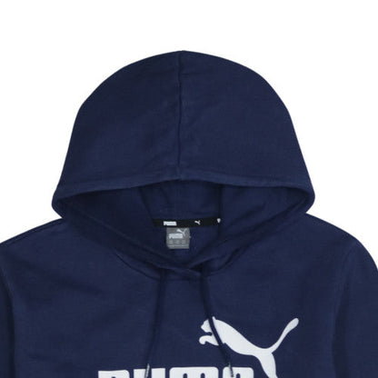 Mens UK Size 2XL PUMA Blue Pullover Hoodie