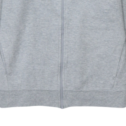 Mens UK Size S Nike Grey Full Zip Hoodie