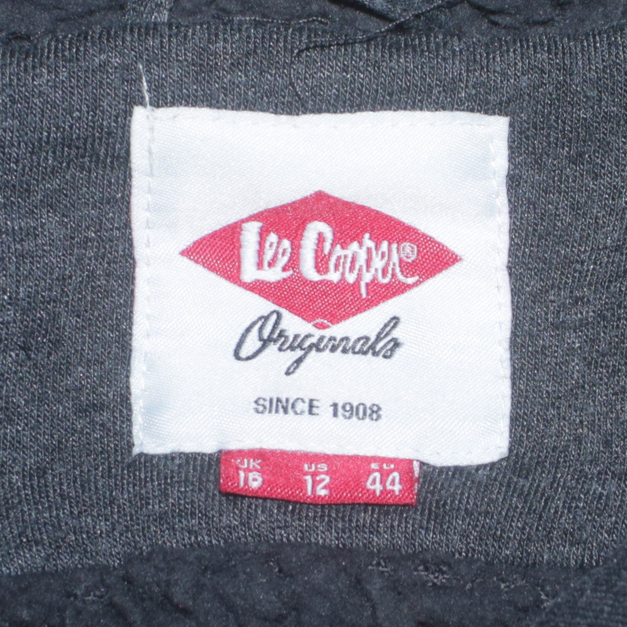 Womens UK Size 16 Lee Cooper Grey Cape Sweatshirt