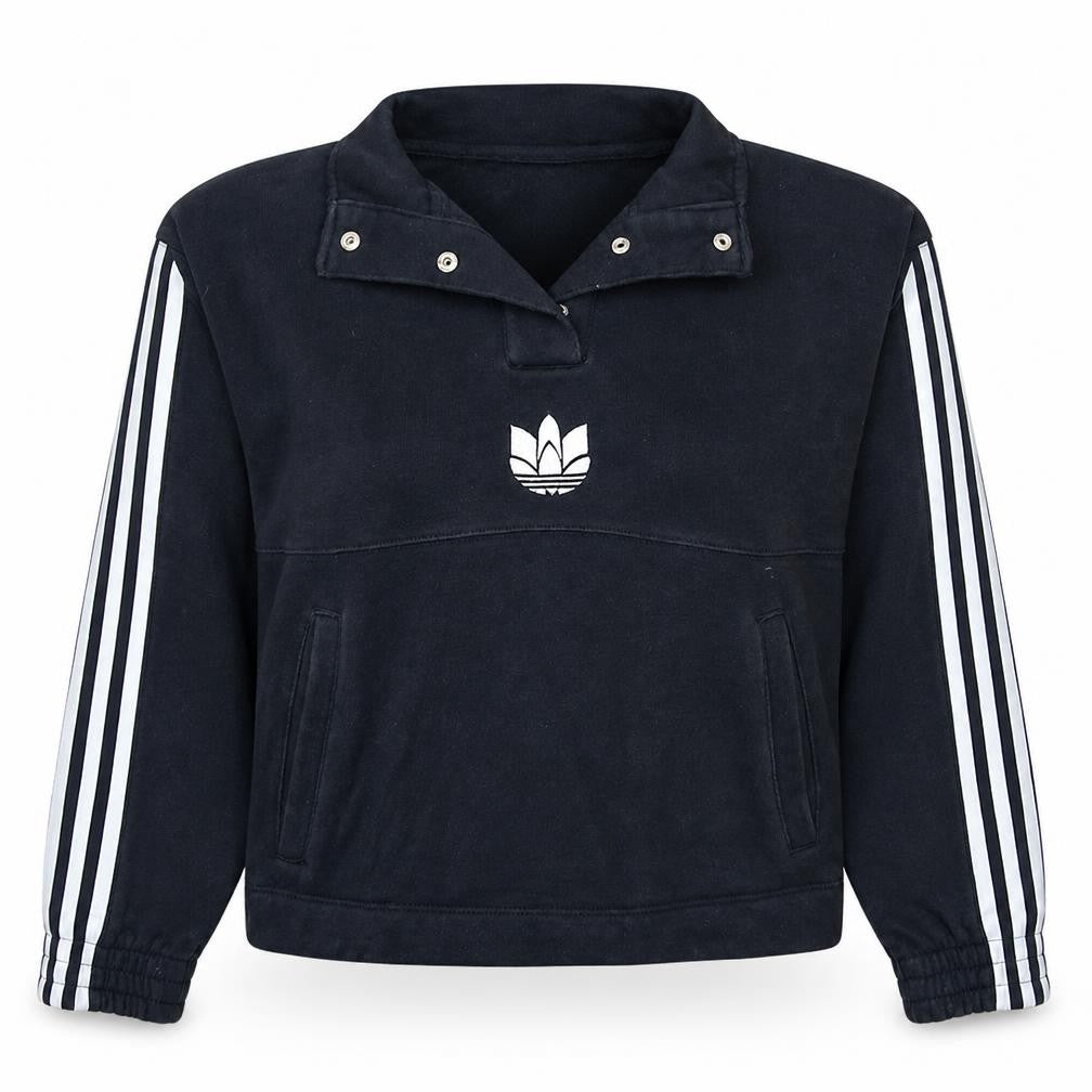 Womens UK Size XS adidas Black Pullover Sweatshirt