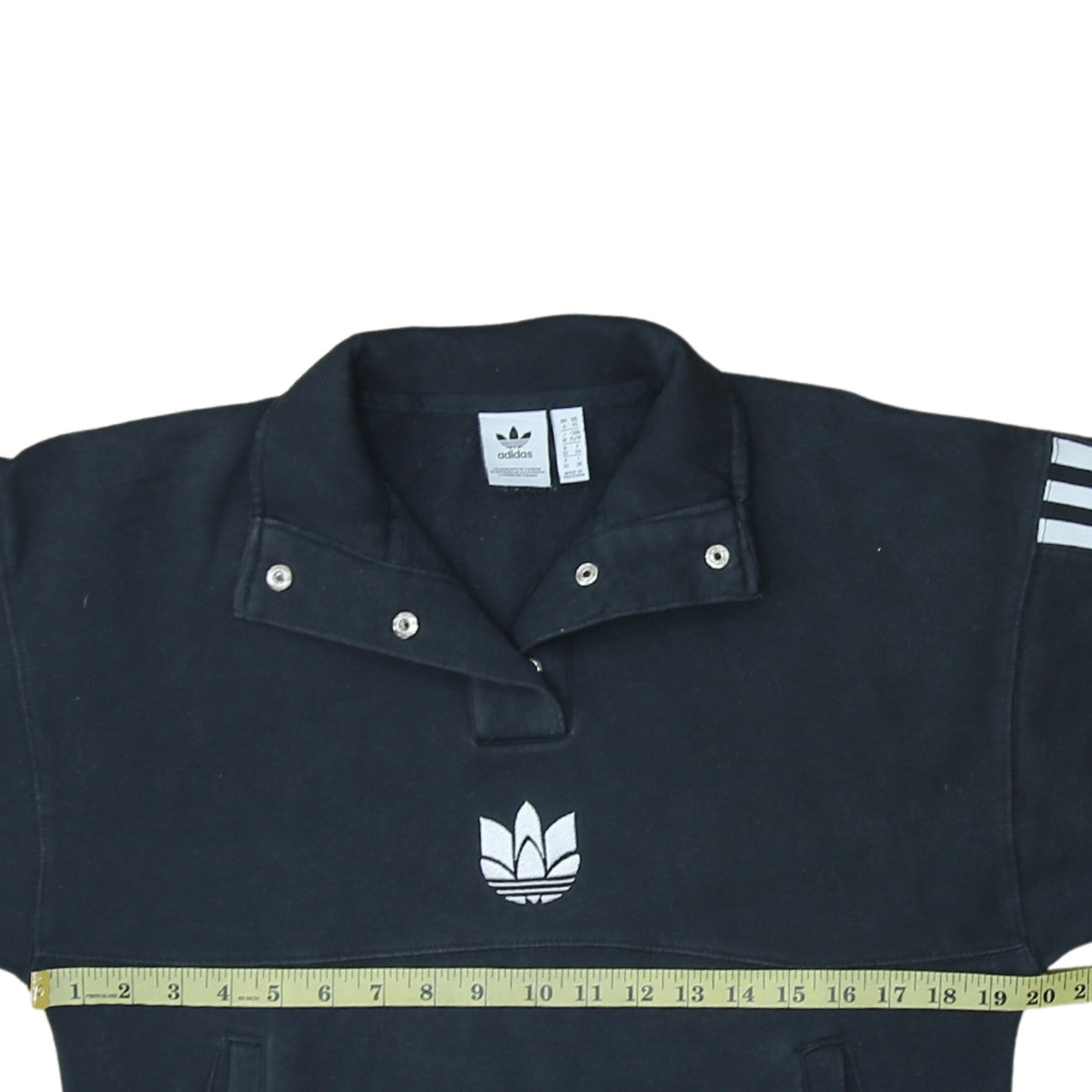 Womens UK Size XS adidas Black Pullover Sweatshirt