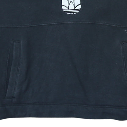Womens UK Size XS adidas Black Pullover Sweatshirt