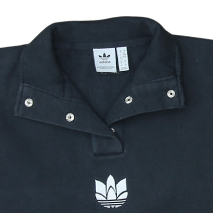 Womens UK Size XS adidas Black Pullover Sweatshirt